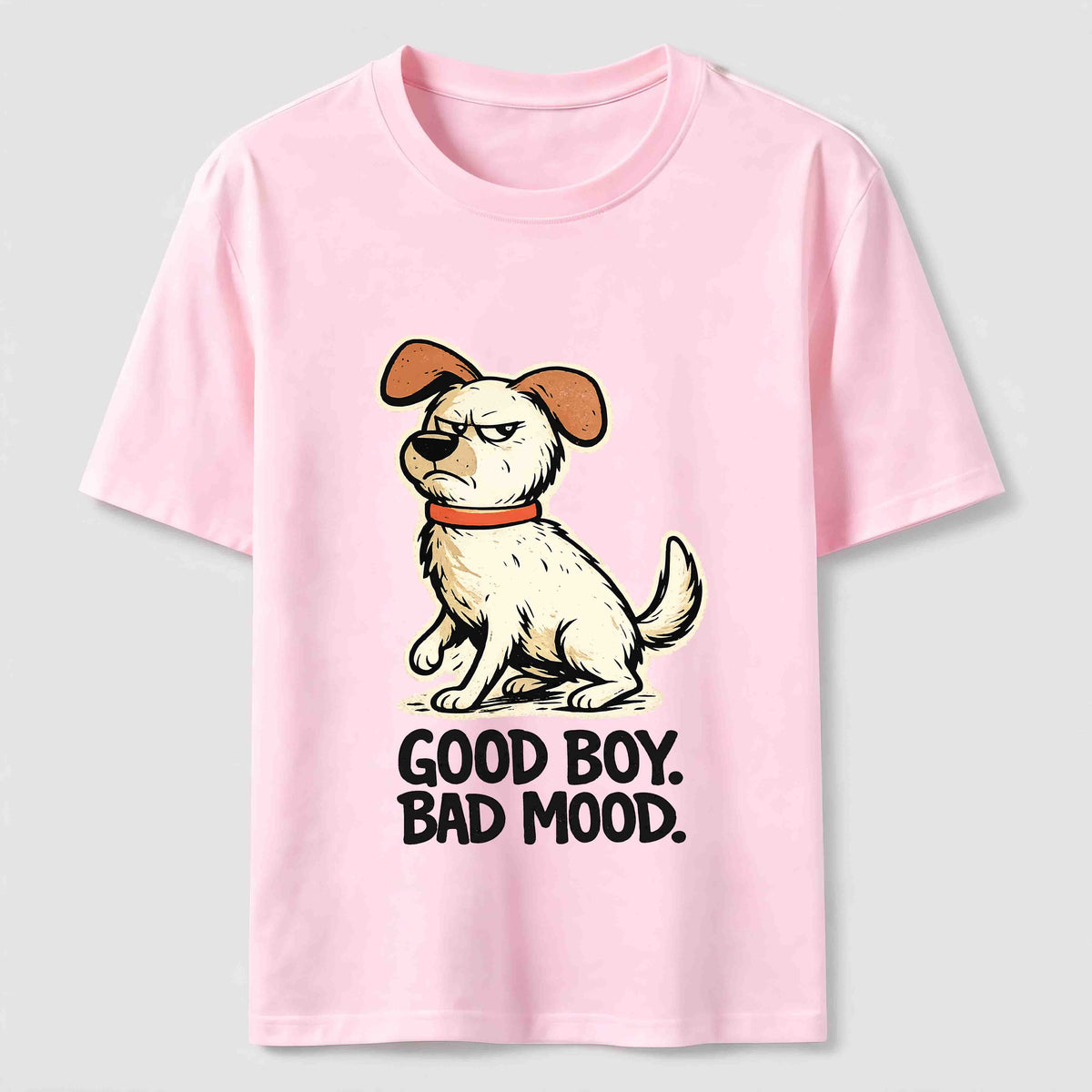 Good Boy Bad Mood Dog Classic T-Shirt