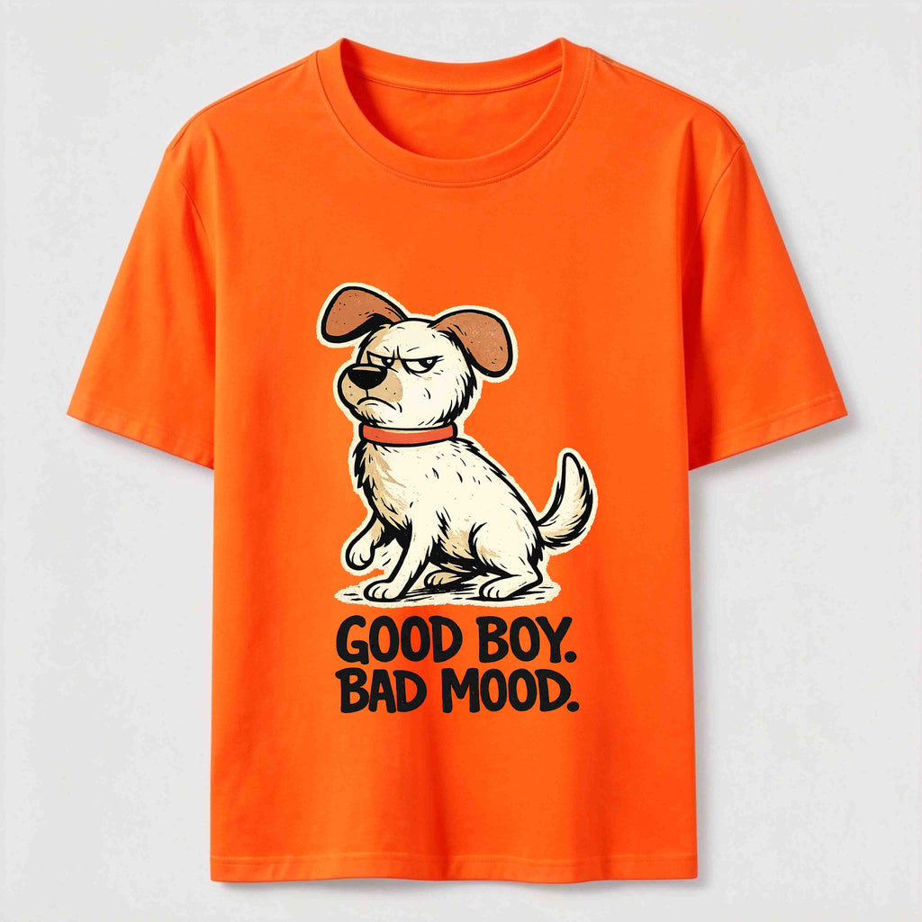 Good Boy Bad Mood Dog Classic T-Shirt