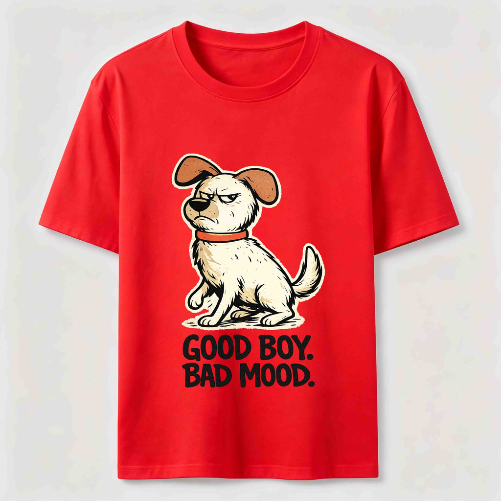 Good Boy Bad Mood Dog Classic T-Shirt