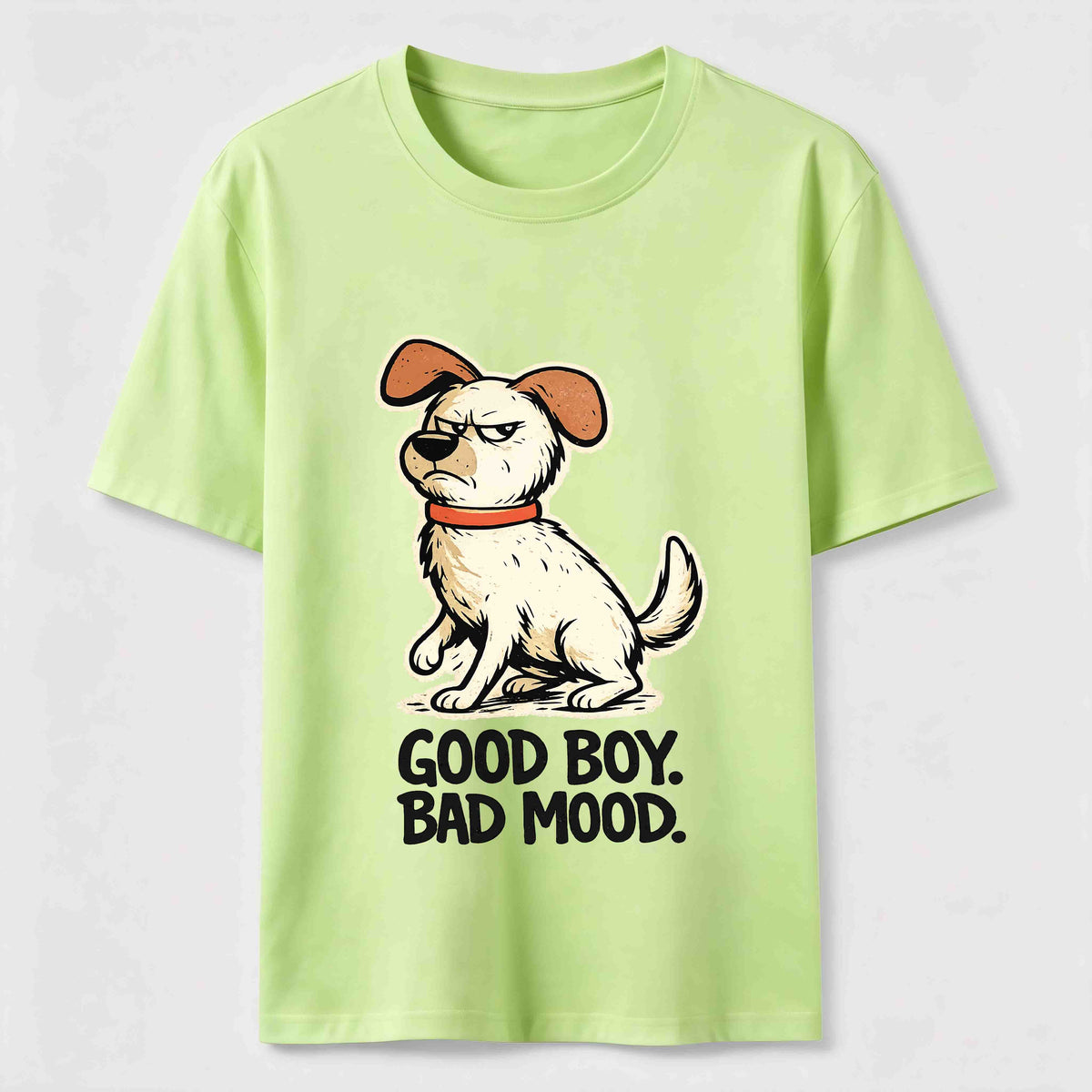 Good Boy Bad Mood Dog Classic T-Shirt