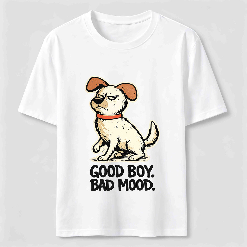 Good Boy Bad Mood Dog Classic T-Shirt