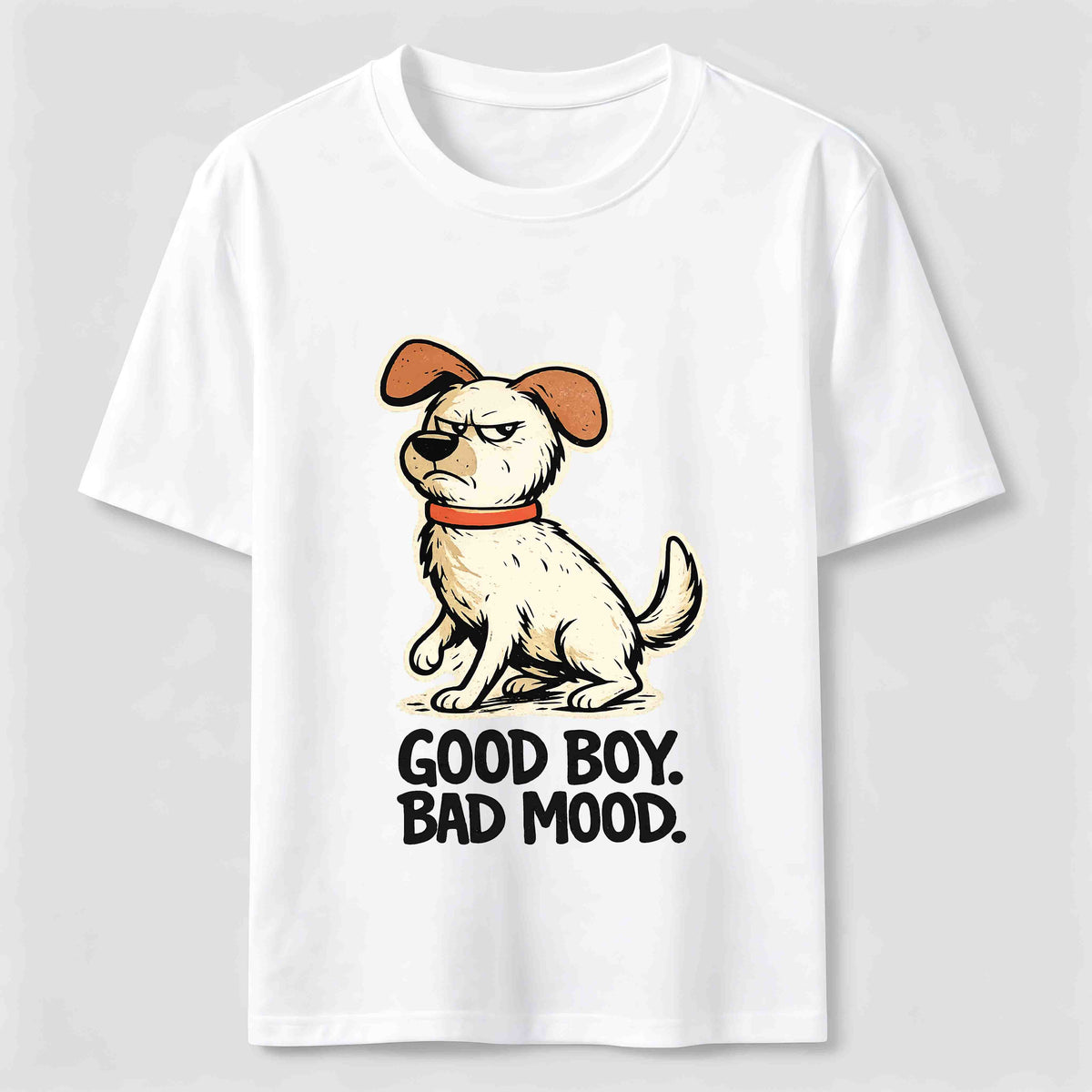 Good Boy Bad Mood Dog Classic T-Shirt