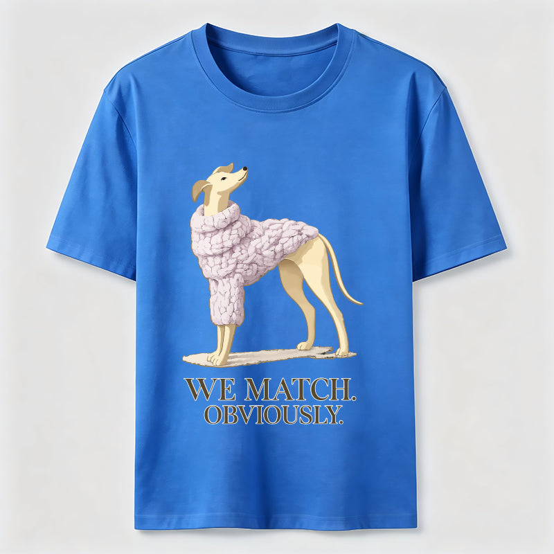 We Match Obviously Greyhound Classic T-Shirt