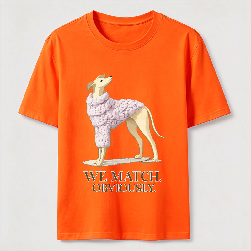 We Match Obviously Greyhound Classic T-Shirt