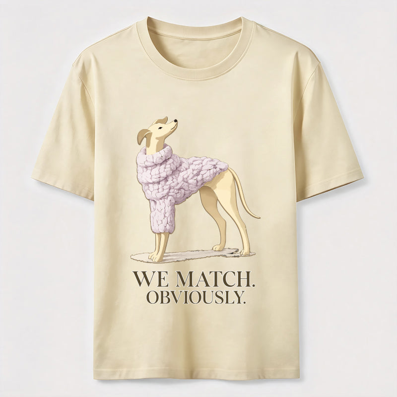 We Match Obviously Greyhound Classic T-Shirt