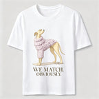 We Match Obviously Greyhound Classic T-Shirt