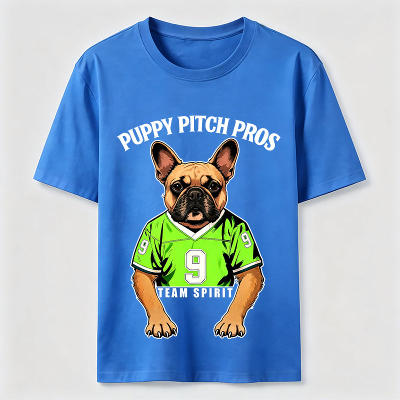Team Spirit French Bulldog Athletic T-Shirt