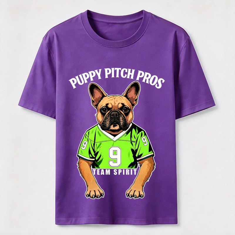 Team Spirit French Bulldog Athletic T-Shirt