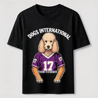 Team Elegance Poodle Athletic T-Shirt