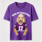 Team Elegance Poodle Athletic T-Shirt