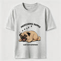 Professional Napper Funny Pug T-Shirt