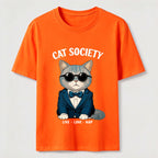 Cat Society Live Love Nap T-Shirt