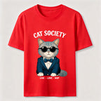 Cat Society Live Love Nap T-Shirt