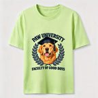 Paw University Golden Retriever T-Shirt