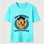 Paw University Golden Retriever T-Shirt