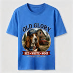 Home of the Brave Patriotic Bulldog T-Shirt