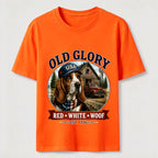 Home of the Brave Patriotic Bulldog T-Shirt