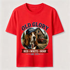 Home of the Brave Patriotic Bulldog T-Shirt