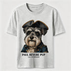 Paul Revere Pup Patriotic Schnauzer T-Shirt