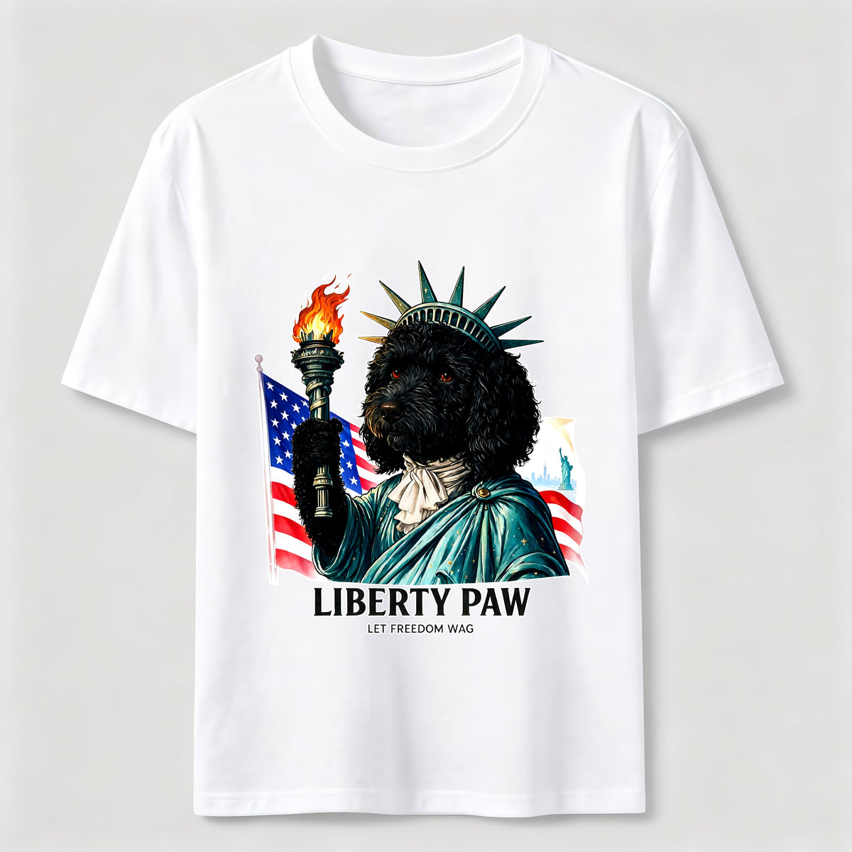 Liberty Paw Let Freedom Wag T-Shirt