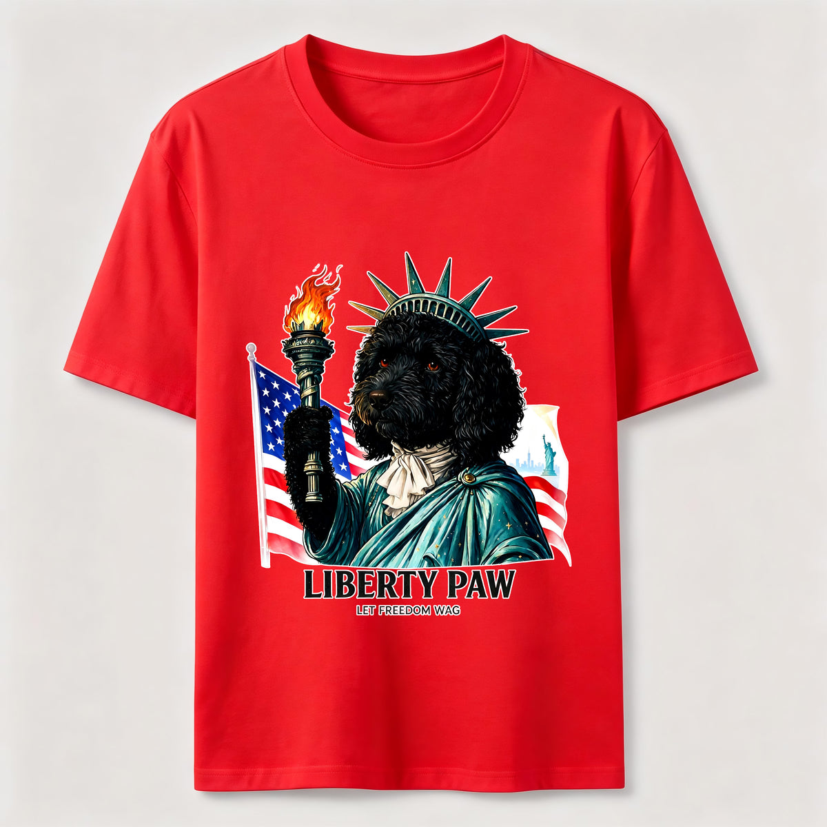 Liberty Paw Let Freedom Wag T-Shirt