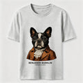 Benjamin Barklin Boston Terrier T-Shirt