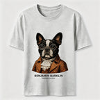 Benjamin Barklin Boston Terrier T-Shirt
