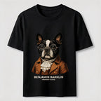 Benjamin Barklin Boston Terrier T-Shirt