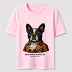 Benjamin Barklin Boston Terrier T-Shirt