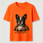 Benjamin Barklin Boston Terrier T-Shirt