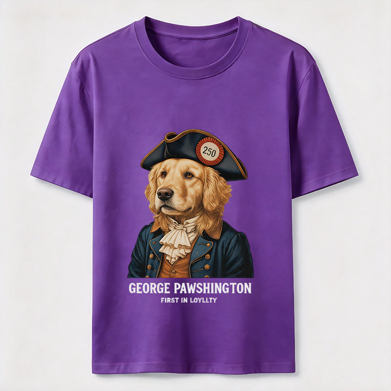 George Pawshington Golden Retriever T-Shirt