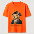 George Pawshington Golden Retriever T-Shirt