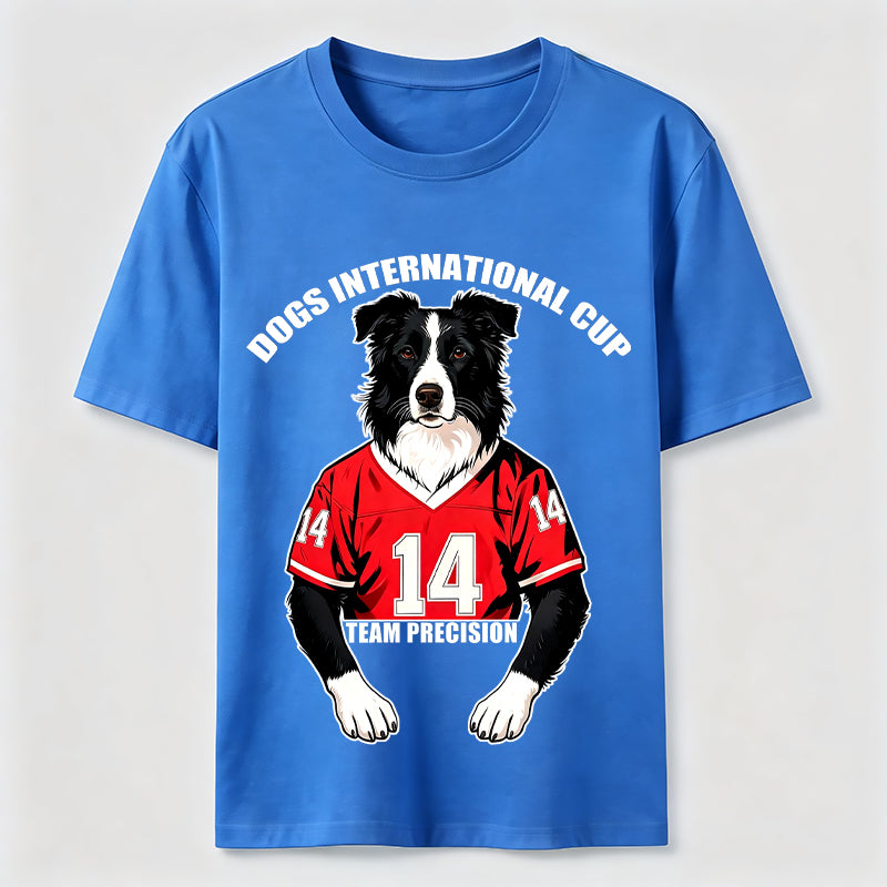 Team Precision Border Collie Athletic T-Shirt