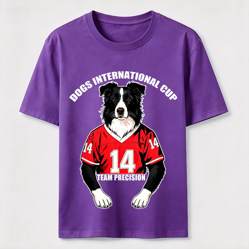 Team Precision Border Collie Athletic T-Shirt