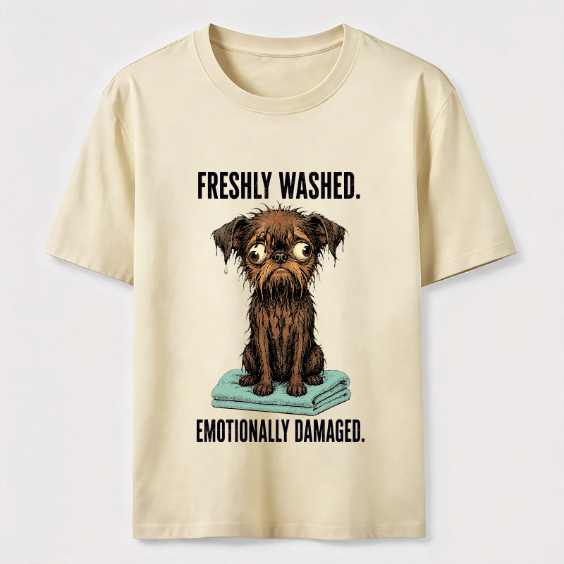 Freshly Washed Emotionally Damaged Classic T-Shirt