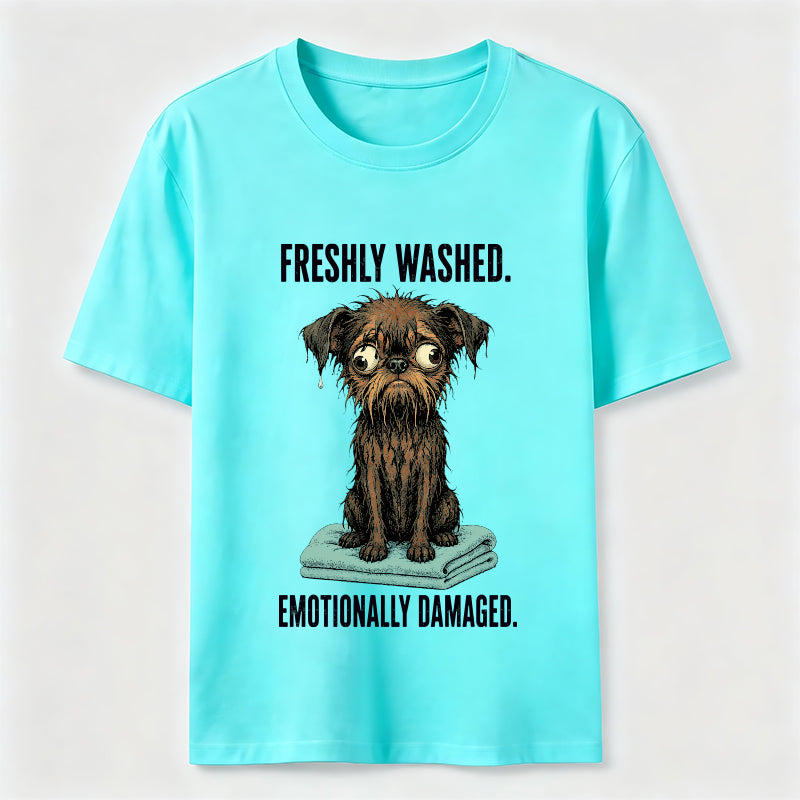 Freshly Washed Emotionally Damaged Classic T-Shirt