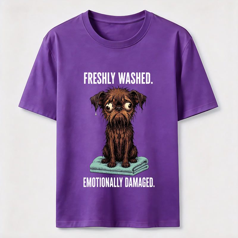 Freshly Washed Emotionally Damaged Classic T-Shirt