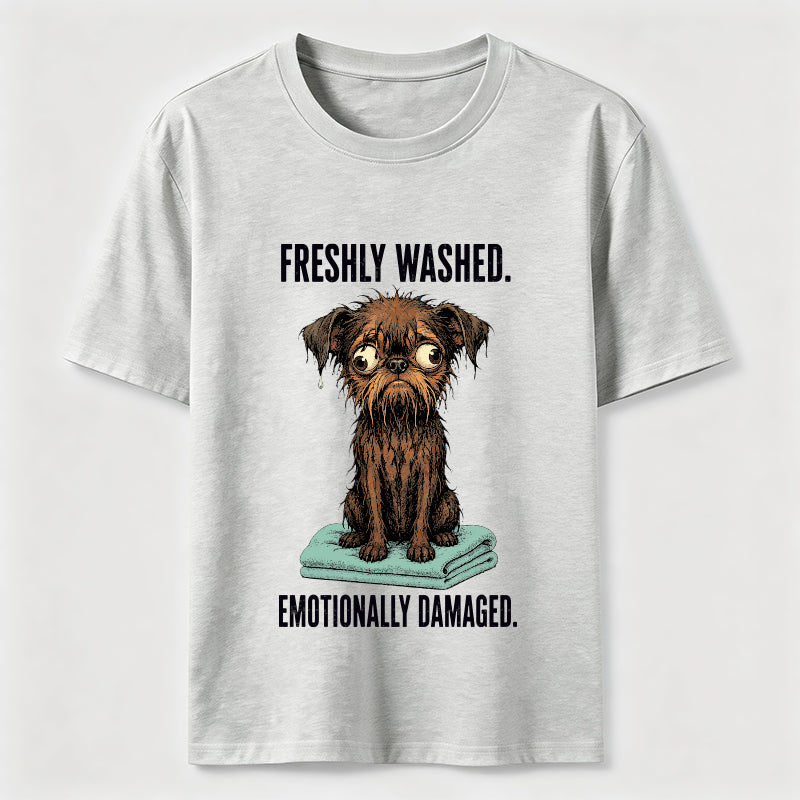 Freshly Washed Emotionally Damaged Classic T-Shirt