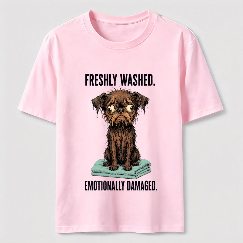 Freshly Washed Emotionally Damaged Classic T-Shirt