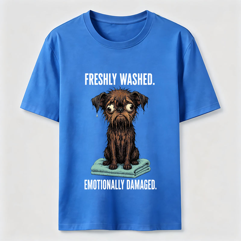 Freshly Washed Emotionally Damaged Classic T-Shirt