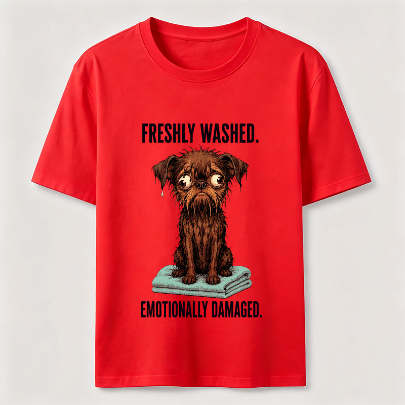 Freshly Washed Emotionally Damaged Classic T-Shirt
