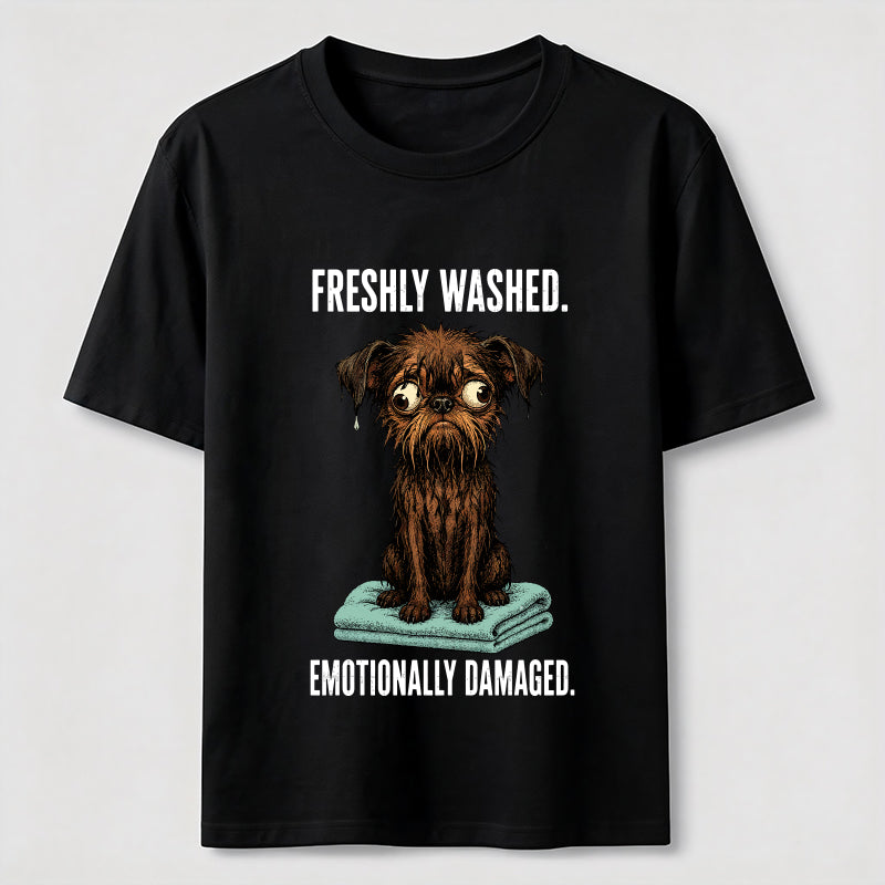 Freshly Washed Emotionally Damaged Classic T-Shirt