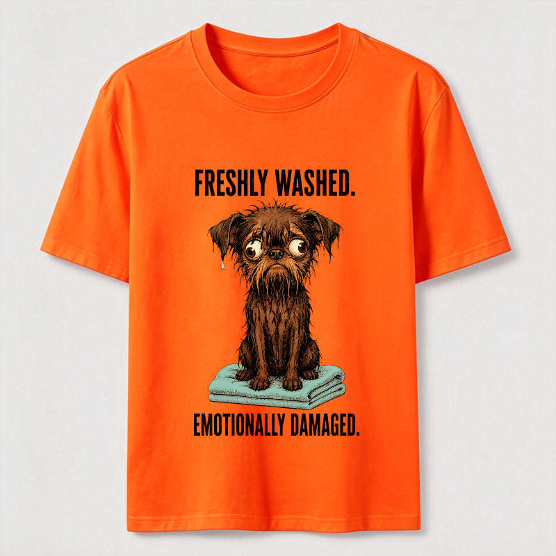Freshly Washed Emotionally Damaged Classic T-Shirt