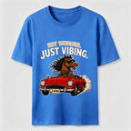 Not Working Just Vibing Horse Classic T-Shirt