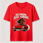 Not Working Just Vibing Horse Classic T-Shirt