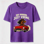 Not Working Just Vibing Horse Classic T-Shirt