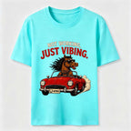 Not Working Just Vibing Horse Classic T-Shirt
