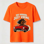 Not Working Just Vibing Horse Classic T-Shirt