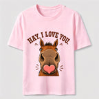 Hay I Love You Horse Classic T-Shirt
