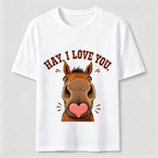 Hay I Love You Horse Classic T-Shirt
